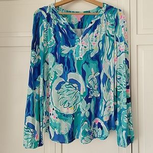 Lilly Pulitzer Lilias Tunic Top